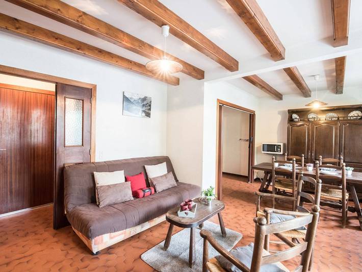 Gîte pour 4 personnes, avec balcon dans Thermes de Saint-Lary Soulan