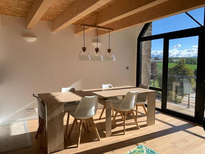 Gîte pour 6 personnes, avec vue et balcon à Mison - 2