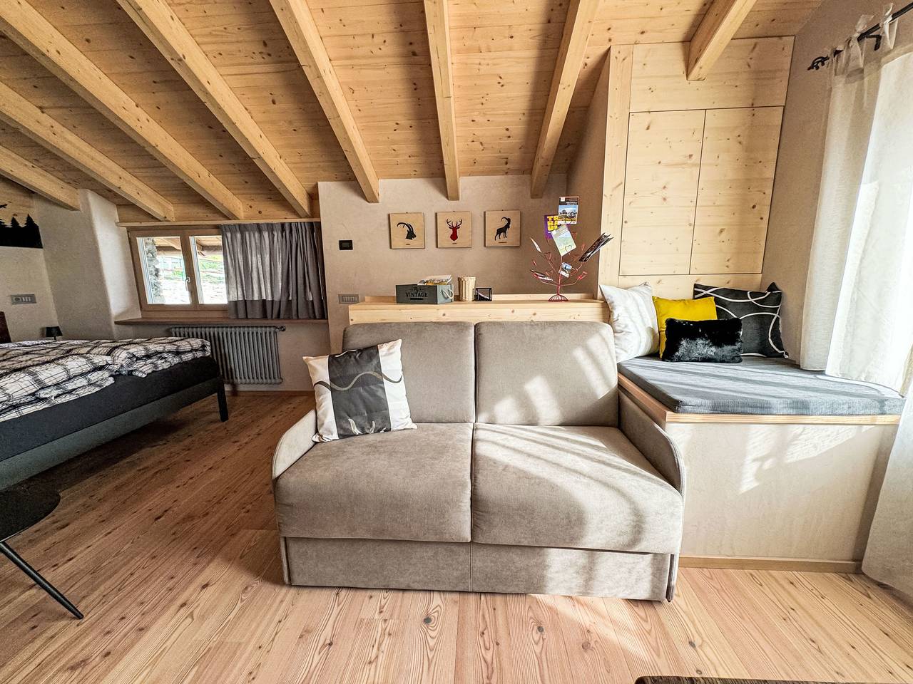 Ganze Wohnung, Chalet 'Casa al Pozzo' mit Bergblick in Torre di Santa Maria, Bernina-Alpen