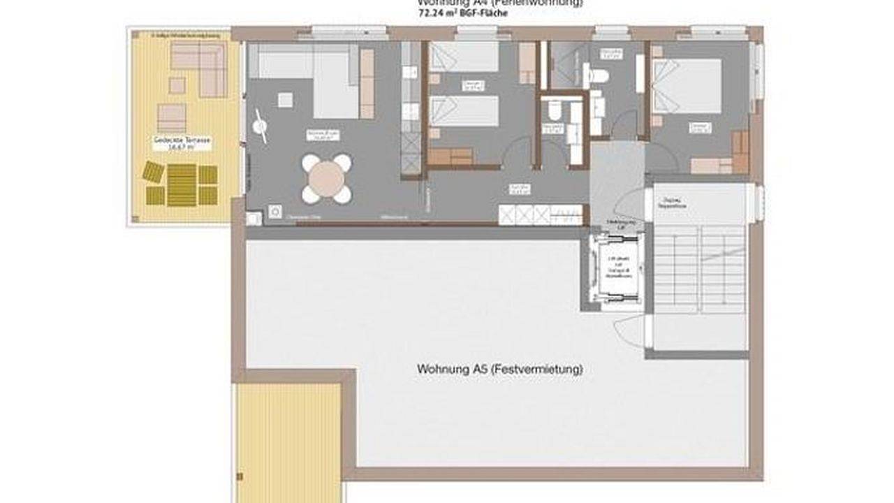 Appartamento intero, Ferienwohnung für 4 Personen (72 m²) in Savognin in Surses, Engadina