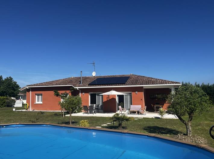 Gîte pour 6 personnes, avec terrasse ainsi que piscine et jardin, animaux acceptés dans les Landes - 2