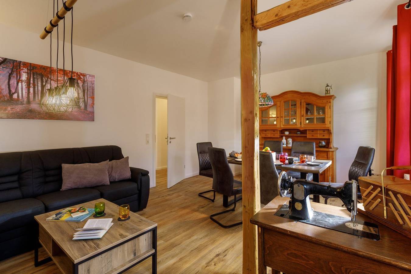 Appartement entier, Moderne Wohnung in saniertem Fachwerkhaus in Wernigerode, Harzvorland