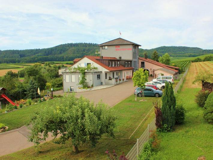 Ferienwohnung für 2 Personen, mit Balkon und Ausblick
