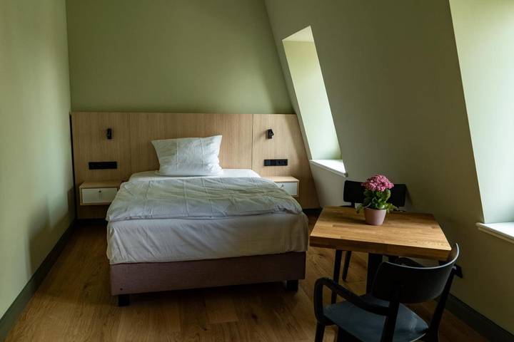 Ferienhaus für 2 Personen, mit Terrasse und Garten sowie Ausblick in Taucha - 4