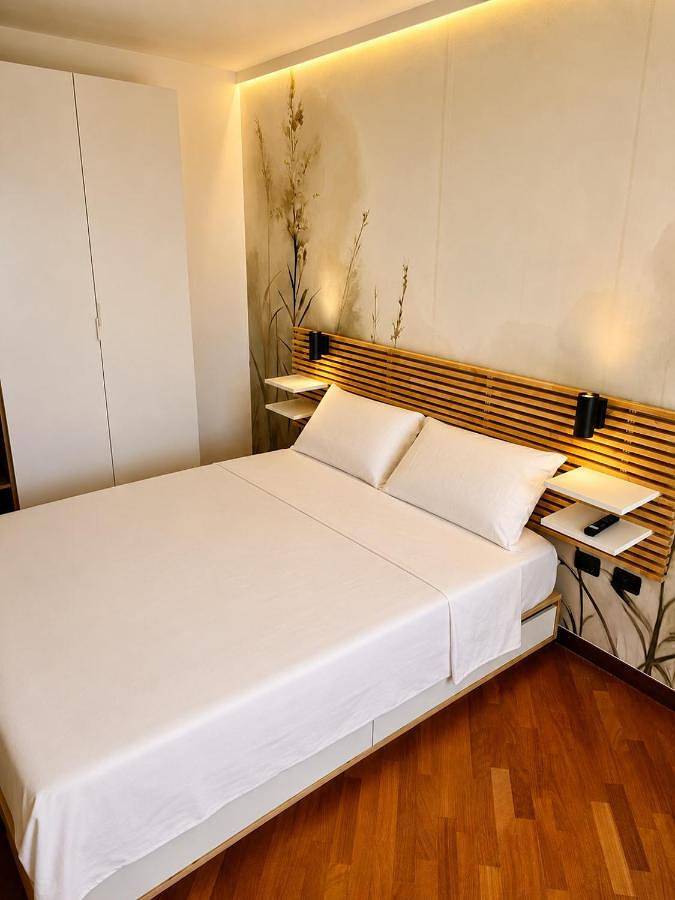 Ferienwohnung für 4 Personen, mit Balkon und Terrasse sowie Ausblick