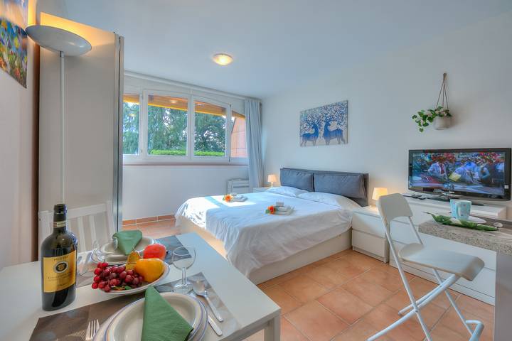 Ferienwohnung für 2 Personen, mit Terrasse und Seeblick am Luganersee - 2