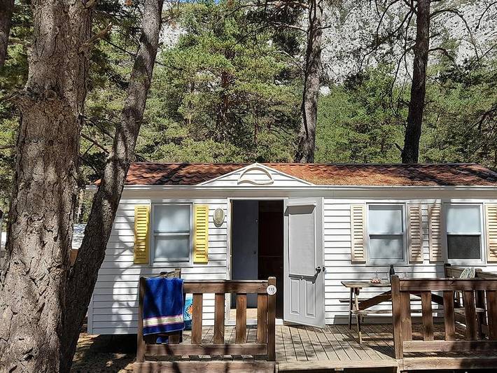 Camping Tikayan La Pinatelle - Mobilheim 6 personen - Colorado Eco. in Saint-Auban, Cannes und Umgebung