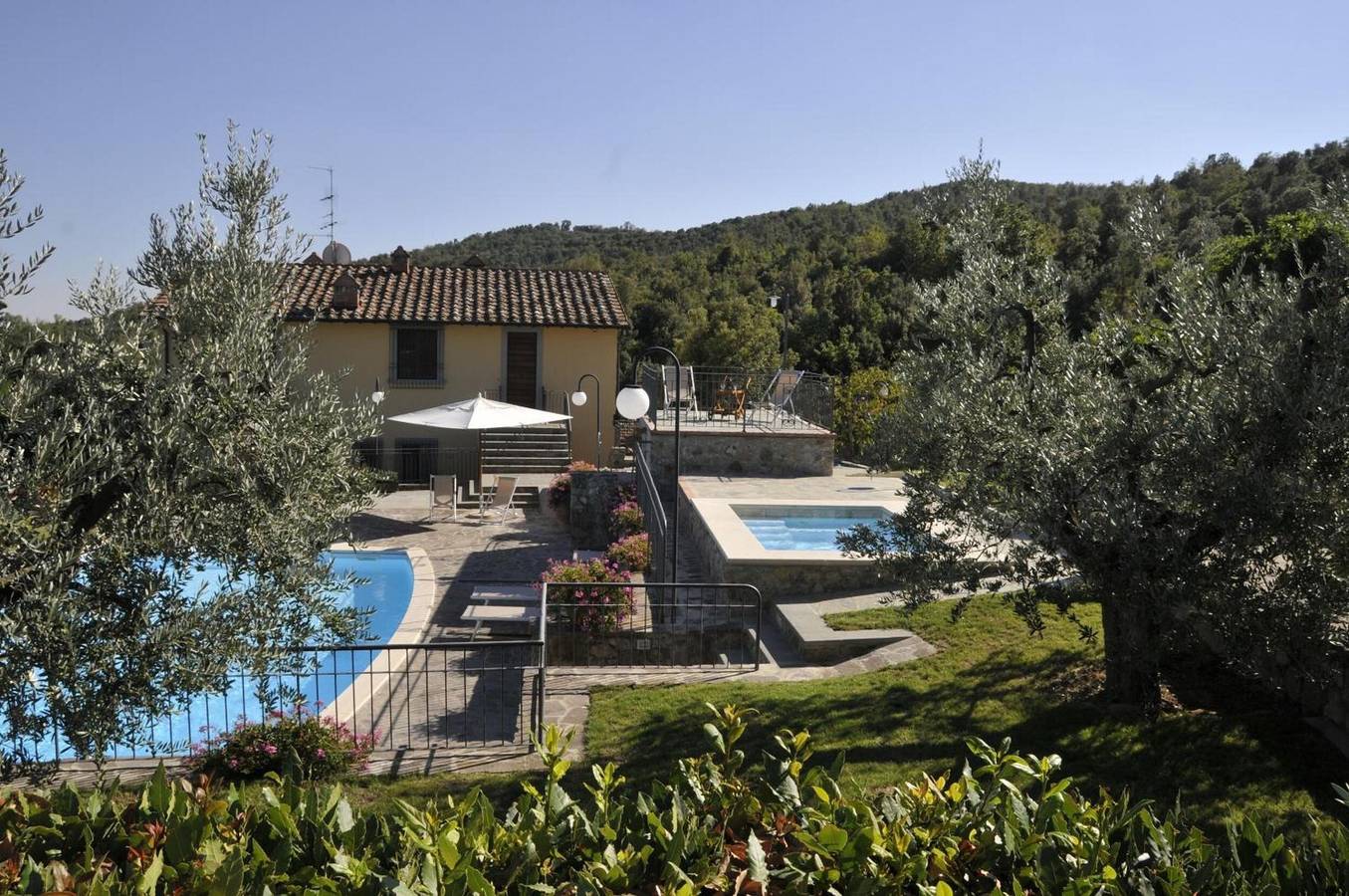 Estúdio inteiro, Monolocal 'Stanzino degli Attrezzi del Griccia' com piscina, Wi-Fi e ar condicionado in Civitella in Val di Chiana, Chianti