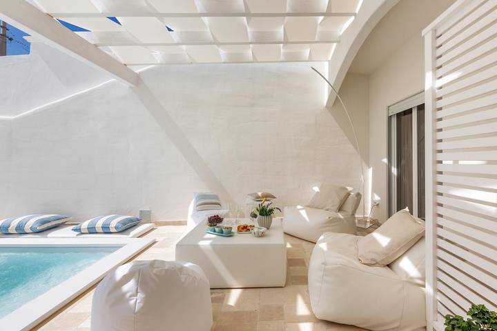 Casa de vacaciones para 6 personas con balcón in Maruggio, Golfo de Tarento