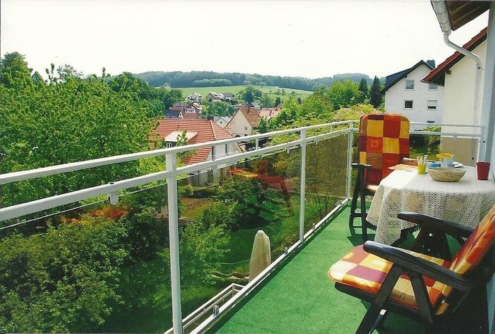 Ferienwohnung für 6 Personen, mit Balkon und Ausblick in Duderstadt - 2