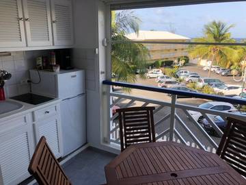 Gîte pour 2 personnes, avec balcon et vue dans Plage de l'Autre Bord