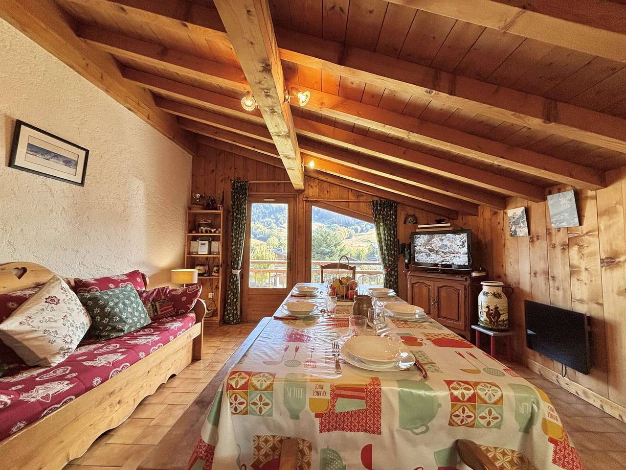 Apartamento entero, Apartamento de 3 piezas en Praz-Sur-Arly, 6 personas, parking, cerca de pistas in Praz-sur-Arly, Pays du Mont-Blanc