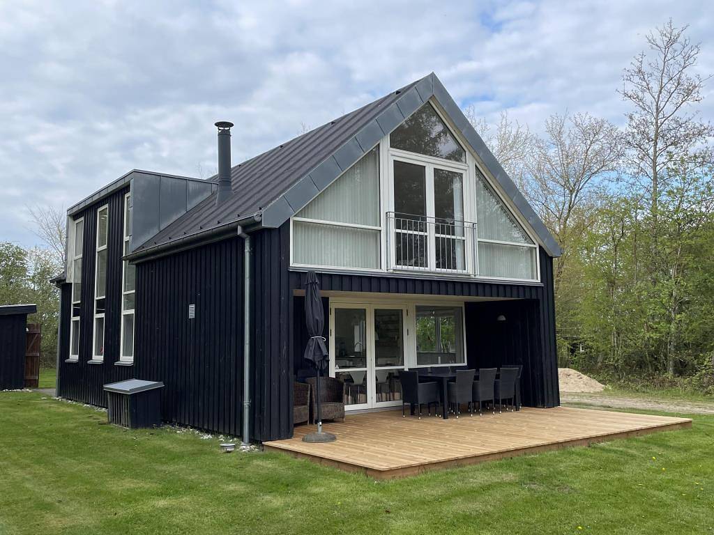 Großes, schönes Ferienhaus für 8 Personen mit Blick auf den Limfjord. in Morsø, Limfjord in Nordjütland