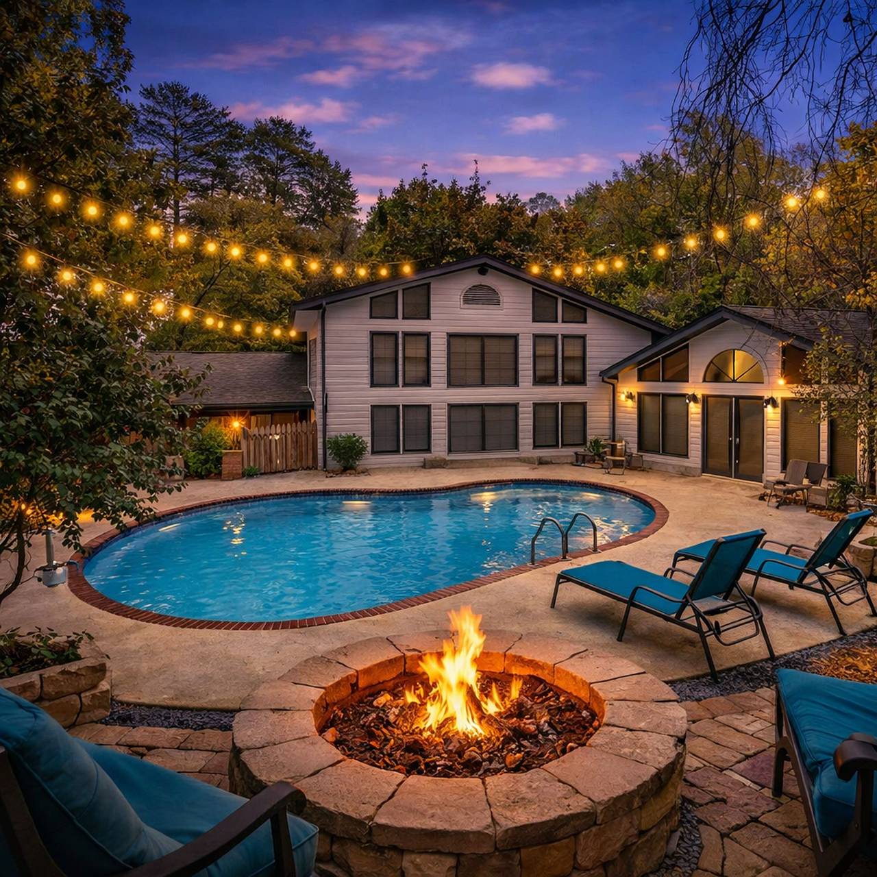 Luxury 7Br Buckhead Oasis w/Pool,Gameroom&Firepit in Atlanta, Contea di Fulton