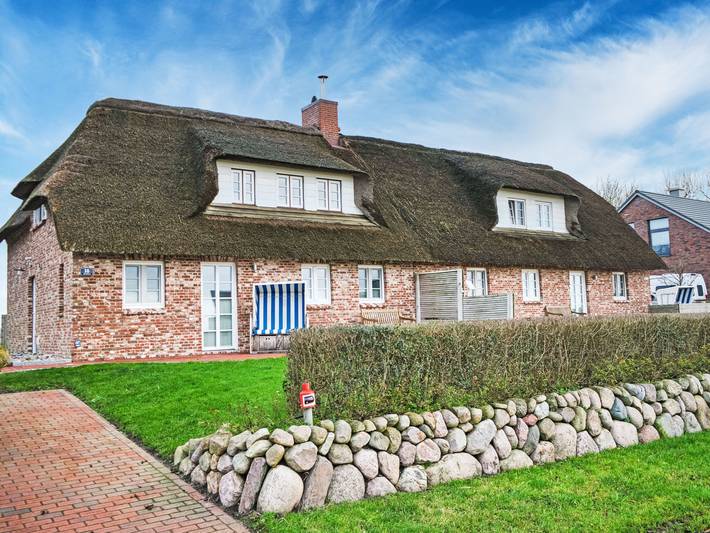 Ferienhaus für 4 Personen, mit Terrasse und Garten sowie Ausblick in Fahretoft