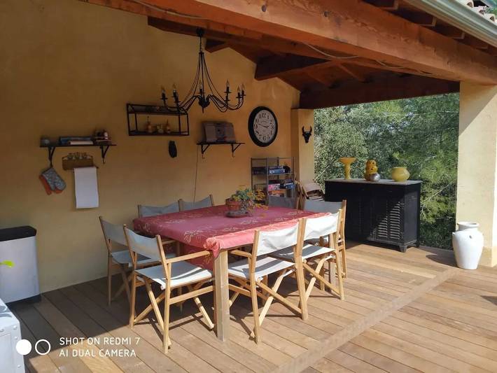 Location de vacances pour 6 personnes, avec piscine et terrasse dans Le Gardon A Collias Collias - 4