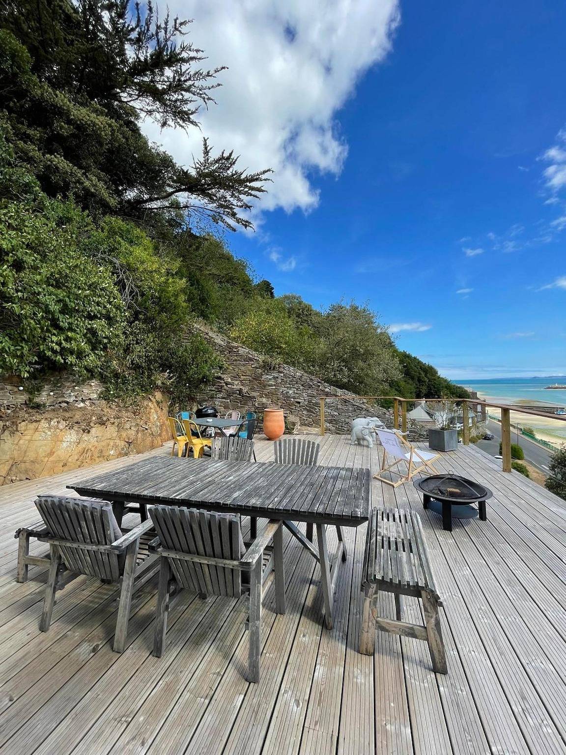 Ferienhaus 'La Maison Du Phare' mit privater Terrasse und privatem Garten in Plérin, Côte de Goëlo