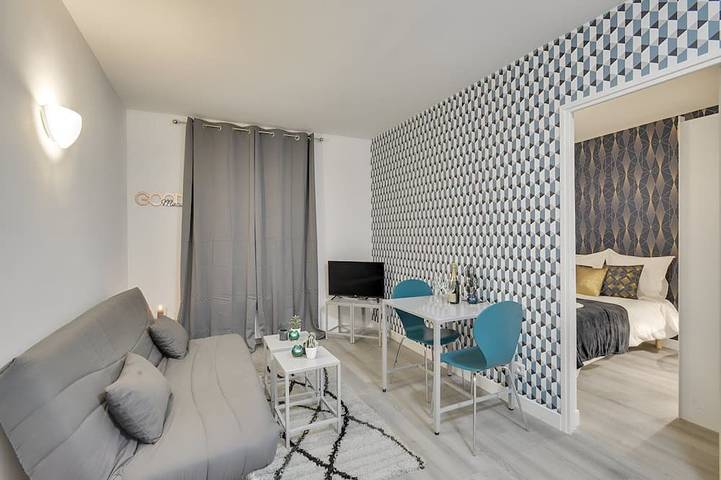 Ganze Wohnung, Thebluestay 137 - Charming and cosy apartment in Bagnolet, Seine-Saint-Denis