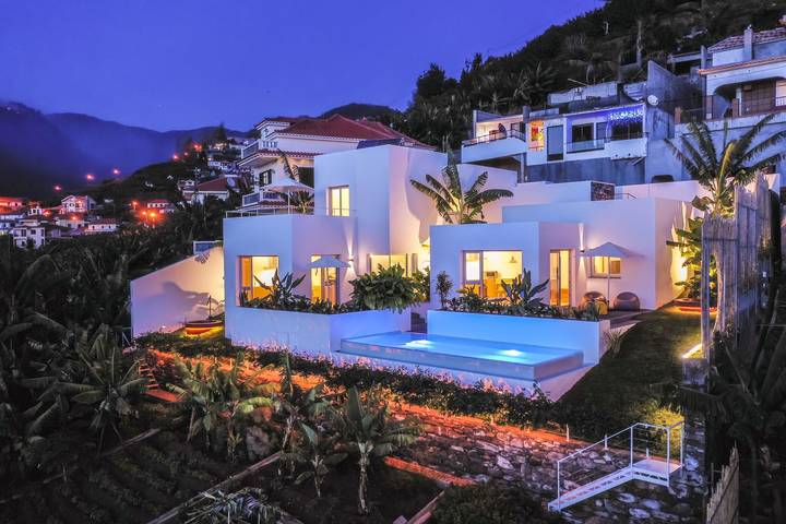 Casa de férias para 2 pessoas, com Varanda e Jardim e ainda Piscina em Ponta do Sol