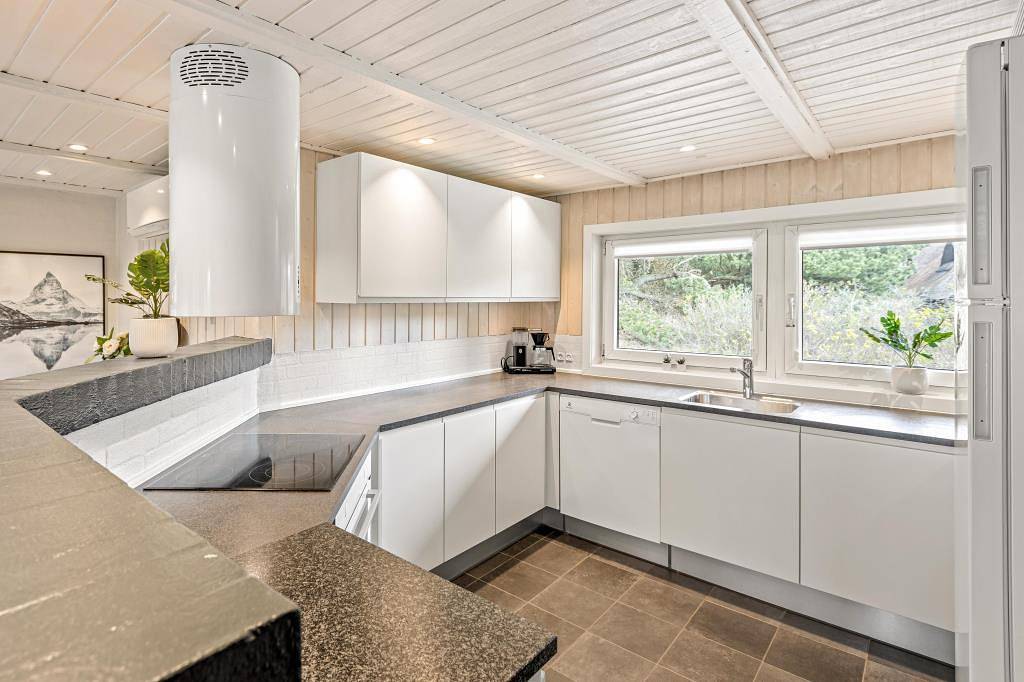 Reetgedecktes Poolhaus mit Sauna auf Rømø in Sønderstrand, Tagholm