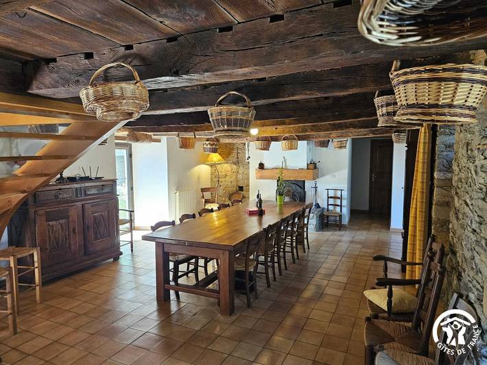 Gîte pour 9 personnes, avec terrasse et sauna ainsi que jacuzzi et piscine à Paulinet - 4