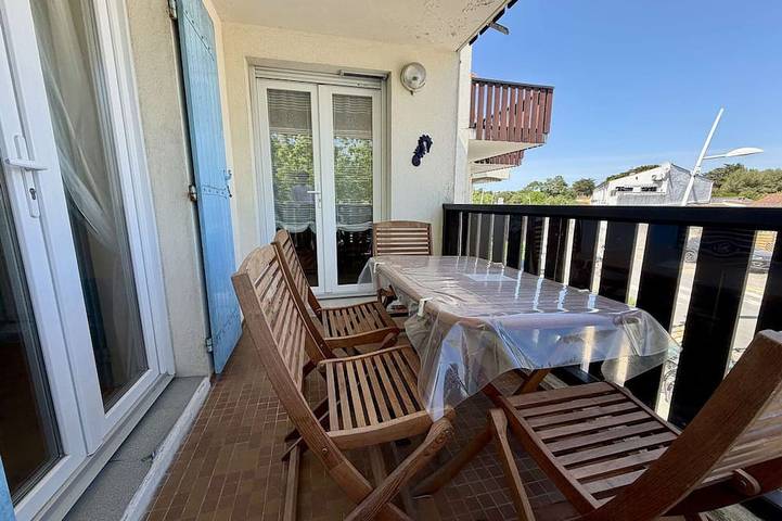 Appartement de vacances pour 4 personnes, avec balcon