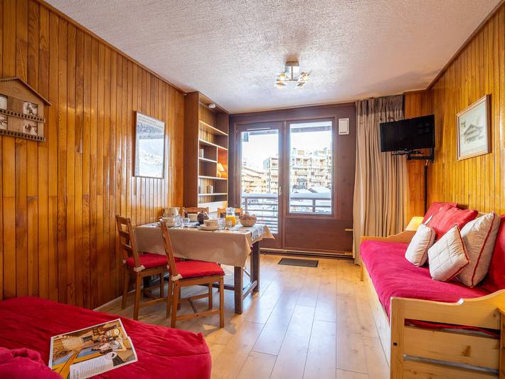 Vakantieappartement voor 4 personen, met uitzicht en balkon in Tignes