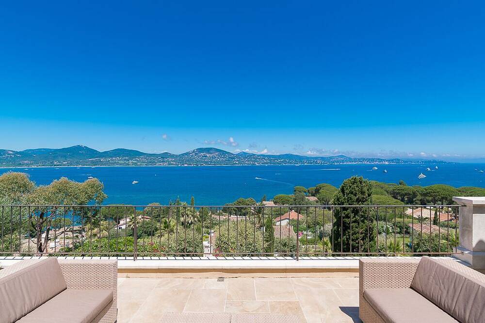 Voller Meerblick Villa in Saint-Tropez / Voller Meerblick in Saint-Tropez in Gassin, Mittelmeerküste (Frankreich)