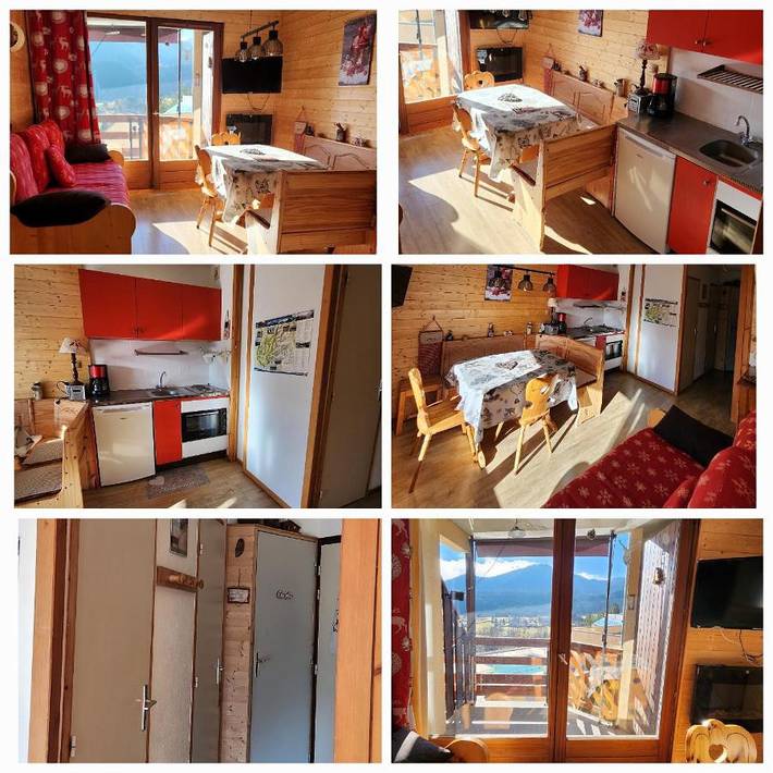 Appartement de vacances pour 5 personnes, avec vue et balcon