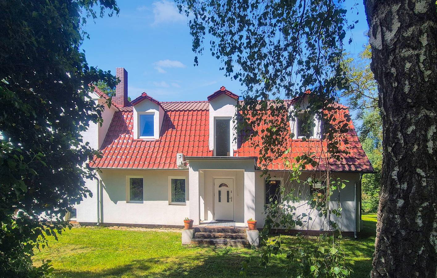Ferienhaus für 12 Personen mit Pool in Lebus (Polen)