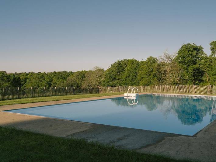 Gîte pour 5 personnes, avec jardin ainsi que terrasse et piscine, animaux acceptés à Pluneret - 3