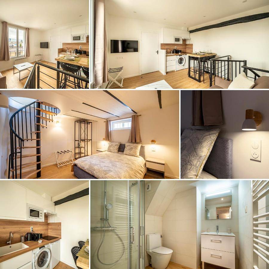 Appartement entier, Le Colisée - Self Checkin Automatique - Netflix - 15 min de Giverny in Bonnières-sur-Seine, Yvelines