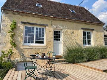 Gîte pour 6 personnes, avec terrasse, animaux acceptés à Saint-Martin-du-Vieux-Bellême