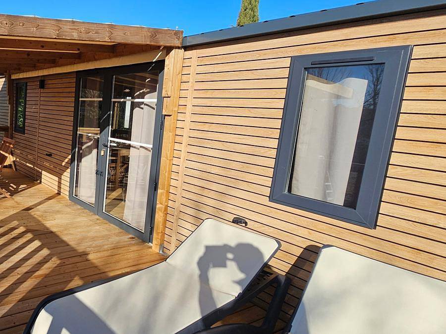 Camping Verdon les Grands Domaines - Mobilhome 4 personas - Mobil home - 35m² - 2 habitaciones - Pmr in Saint-Laurent-du-Verdon, Parc naturel régional du Verdon