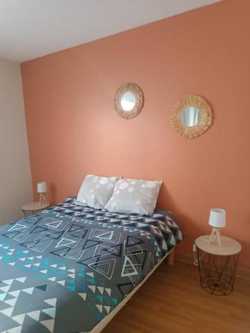 Gîte pour 3 personnes, avec balcon, animaux acceptés à Bourg-lès-Valence