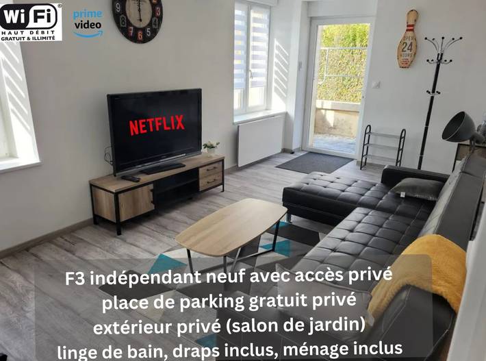 Appartement de vacances pour 5 personnes, avec terrasse