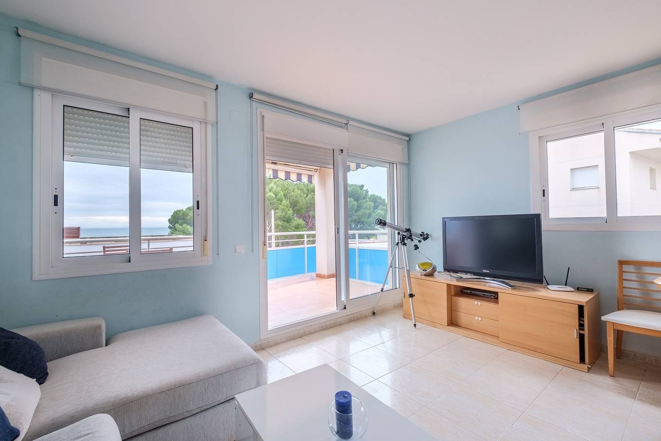 Ganze Wohnung, Ferienwohnung "Merida" mit Gemeinschaftspool, Terrasse und Wlan in Alcanar, Costa Dorada
