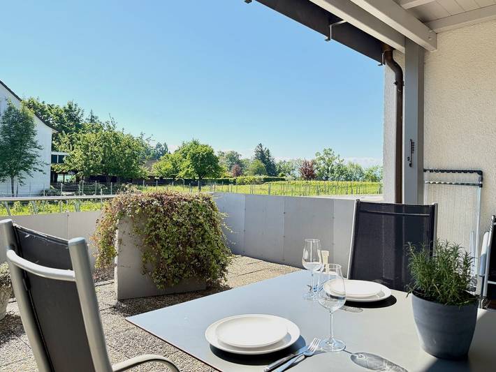 Ferienwohnung für 4 Personen, mit Seeblick und Ausblick sowie Balkon in Nonnenhorn - 3