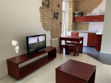 Gîte pour 4 personnes, avec balcon à Vilnius