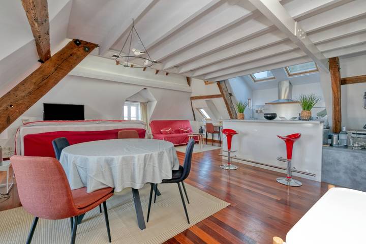 Appartement de vacances pour 4 personnes, avec Vue sur le lac à Le Croisic