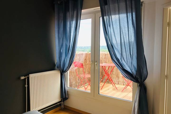 Appartement de vacances pour 2 personnes, avec Balcon