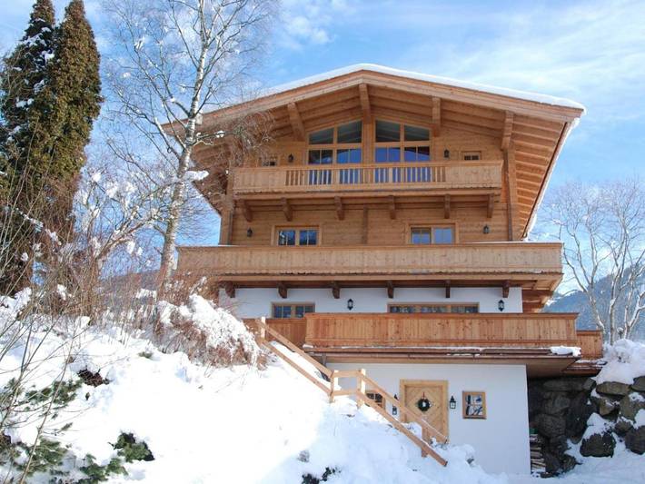 Chalet für 8 Personen, mit Balkon und Terrasse sowie Garten in Jochberg