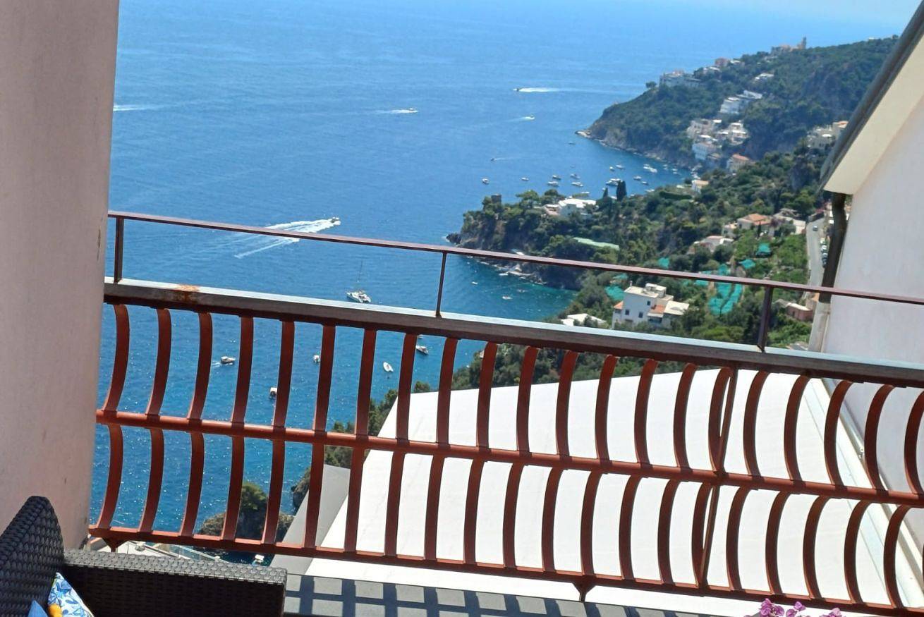 Ganze Wohnung, Ferienwohnung für 3 Personen mit Meerblick in Tovere, Amalfiküste