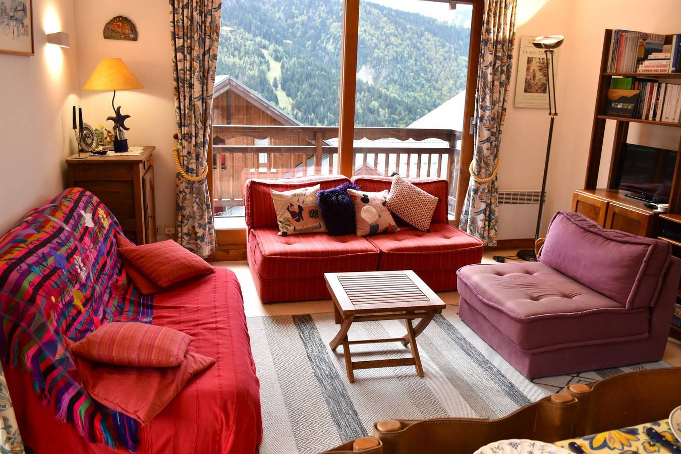 Appartement entier, Appartement de vacances pour 6 personnes avec terrasse in Vaujany, Parc National Des Écrins