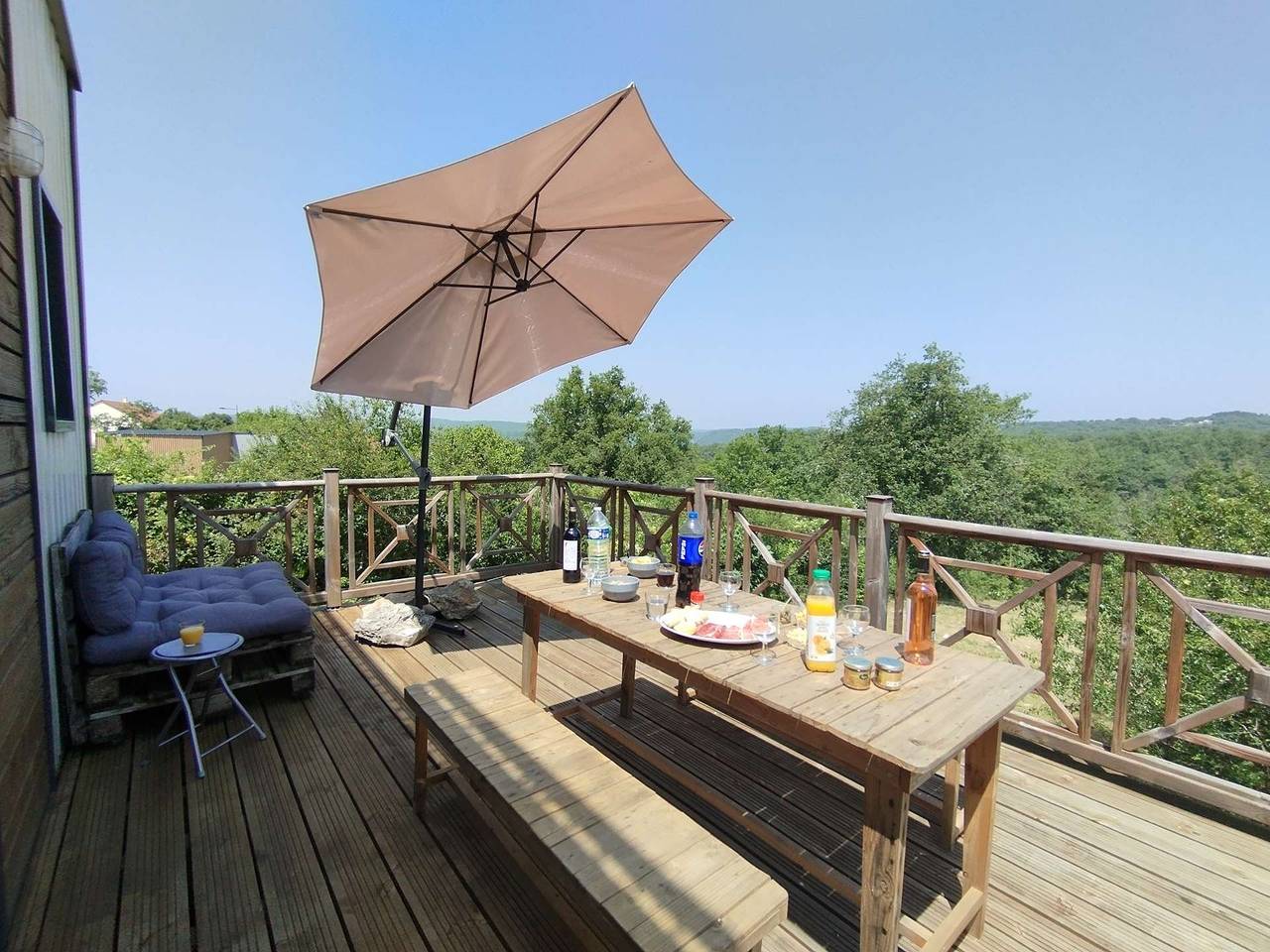 Le Rocamadour, eco-designed duplex, 2 private terraces in Souillac, Lot