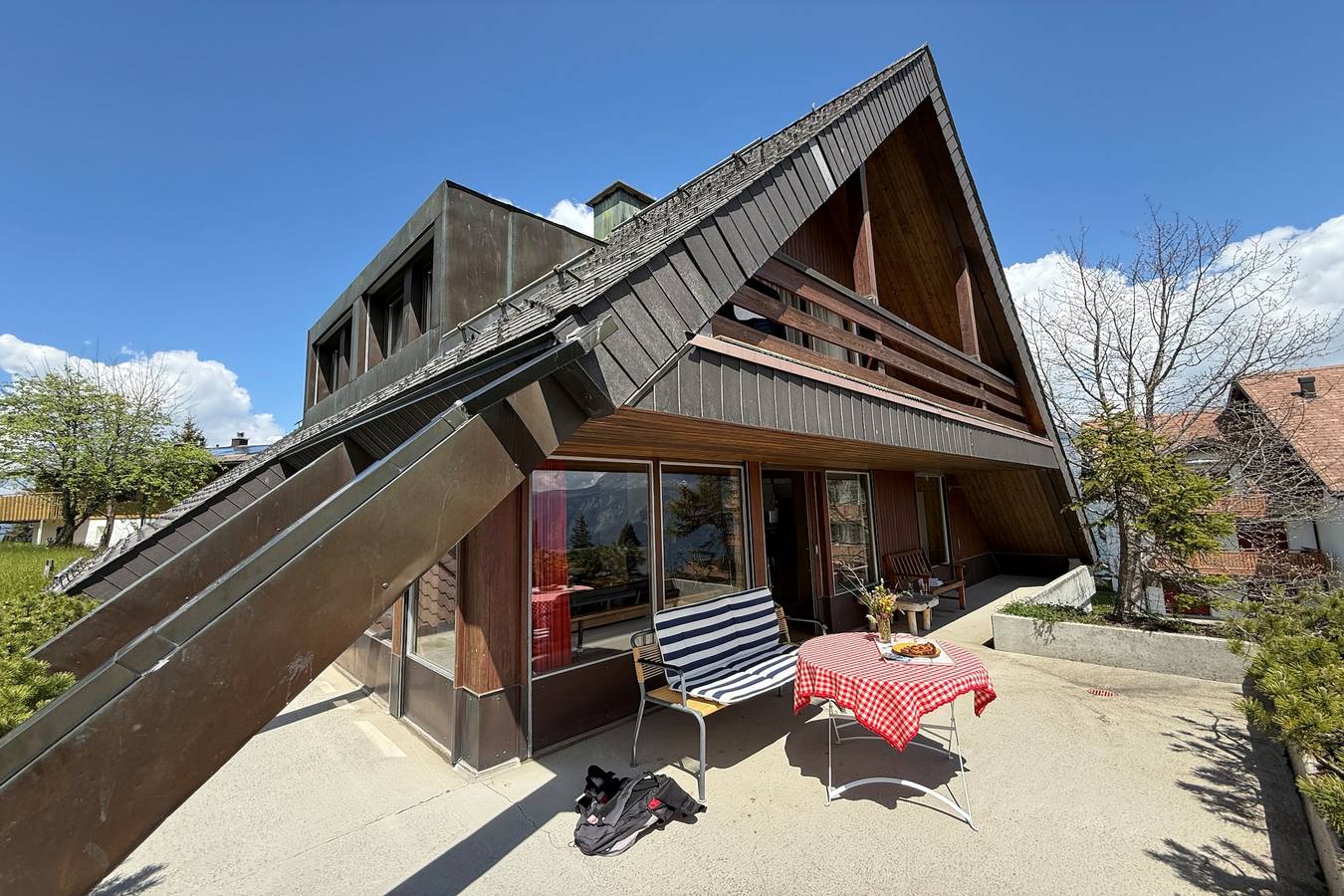 Ganze Ferienwohnung, Haus Domo - Og - 4.5-Zimmerwohnung Dusche/Balkon in Quarten, Churer Rheintal