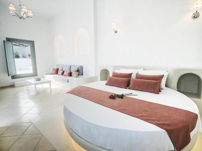 Villa pour 2 personnes, avec terrasse et jardin dans Firostefani - 4