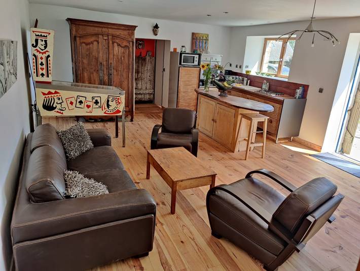 Location de vacances pour 5 personnes, avec sauna et jardin à Kervignac - 4