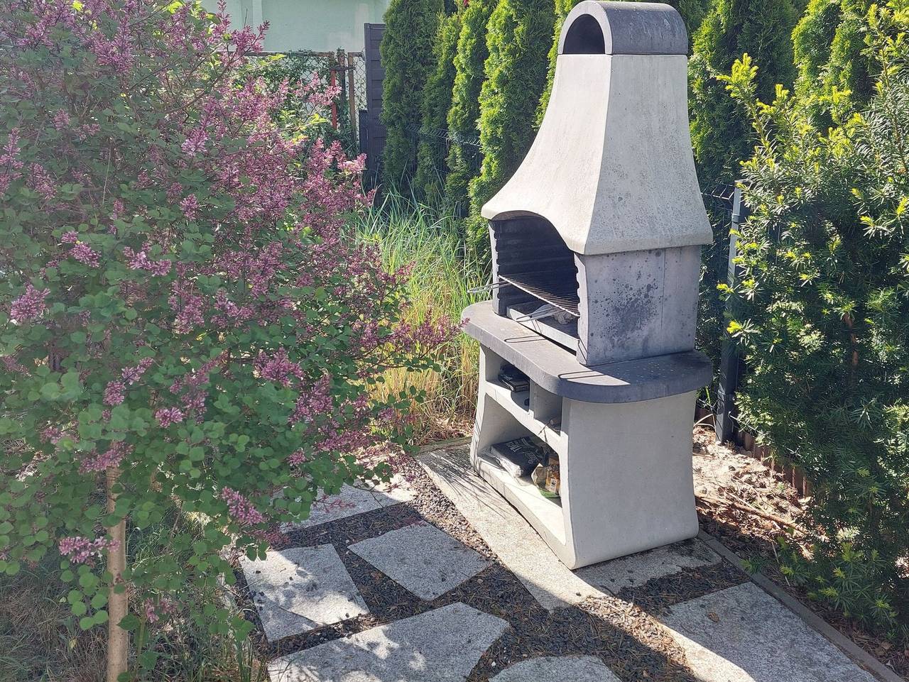 Ganze Ferienwohnung, Ostsee-Garten im Kiefernwald - Ferienwohnung mit 2 Schlafzimmern in Łukęcin, Polnische Ostsee