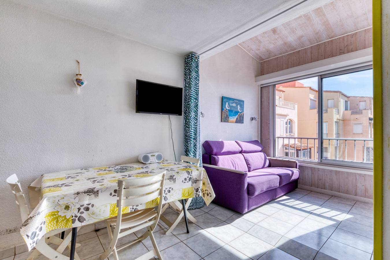 Ganze Wohnung, Apartment 'Sur Le Port' mit Meerblick und privatem Garten in Cap d'Agde, Agde